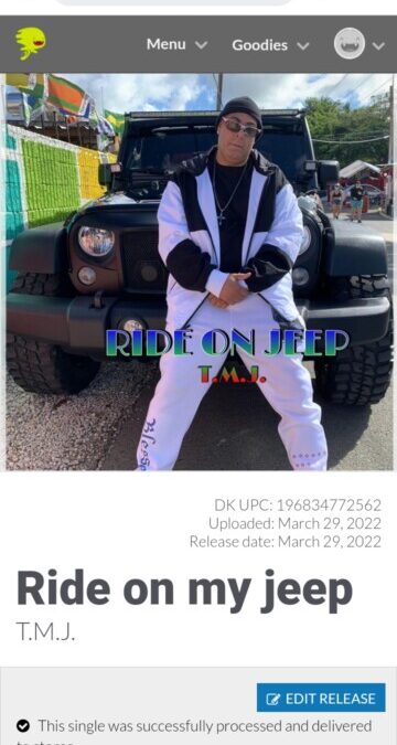 T.M.J. – Ride on my jeep